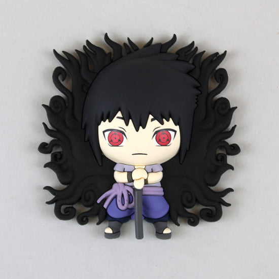 Sasuke with Amaterasu (Naruto Shippuden) 3D Foam Magnet