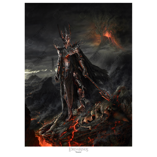 Sauron Lord of the Rings Premium Art Print