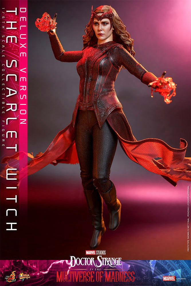 *Pre-Order* Scarlet Witch (Deluxe Edition) Multiverse of Madness Marvel 1:6 Figure by Hot Toys