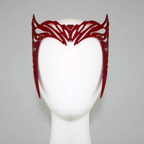 Load image into Gallery viewer, WandaVision Scarlet Witch Tiara (Marvel) Metal Prop Replica Headband
