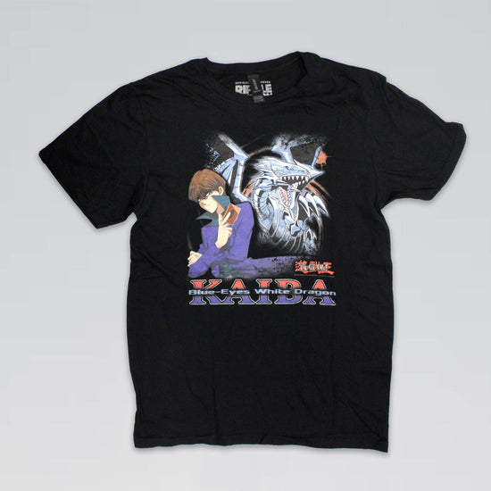 Seto Kaiba & Blue Eyes White Dragon Yu-Gi-Oh! Black Shirt