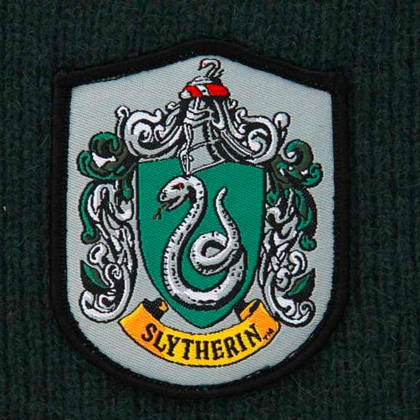 Slytherin Hogwarts House (Harry Potter) Lambs Wool Knit Scarf