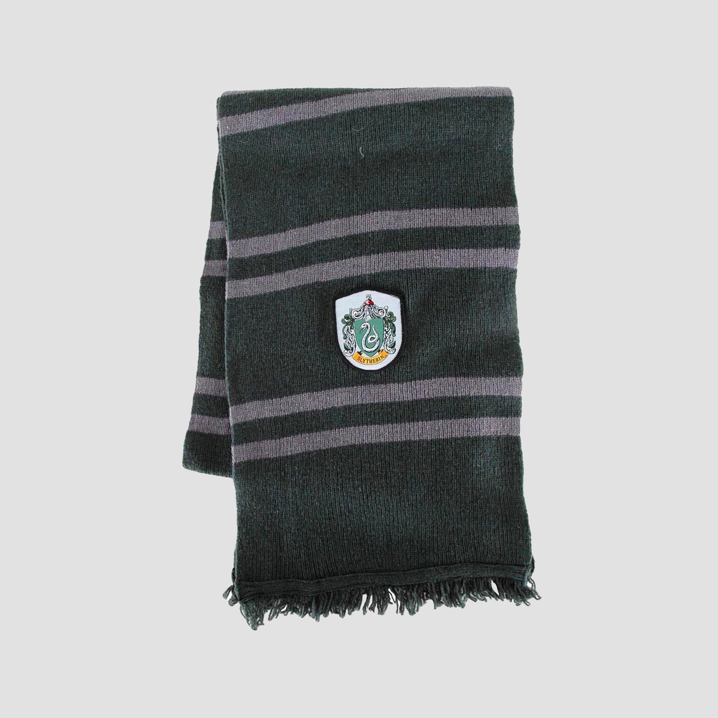 Slytherin Hogwarts House (Harry Potter) Lambs Wool Knit Scarf