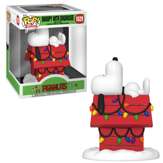 Snoopy with Doghouse Peanuts Funko Pop! Deluxe #1629