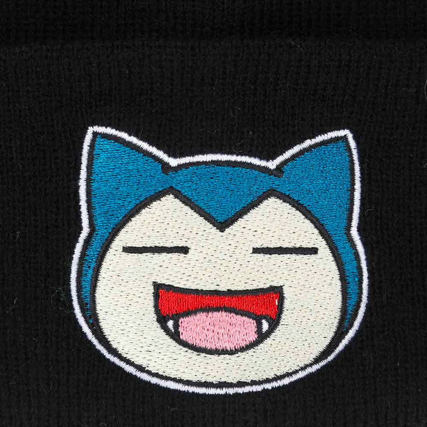 Snorlax (Pokemon) Embroidered Cuff Beanie Hat