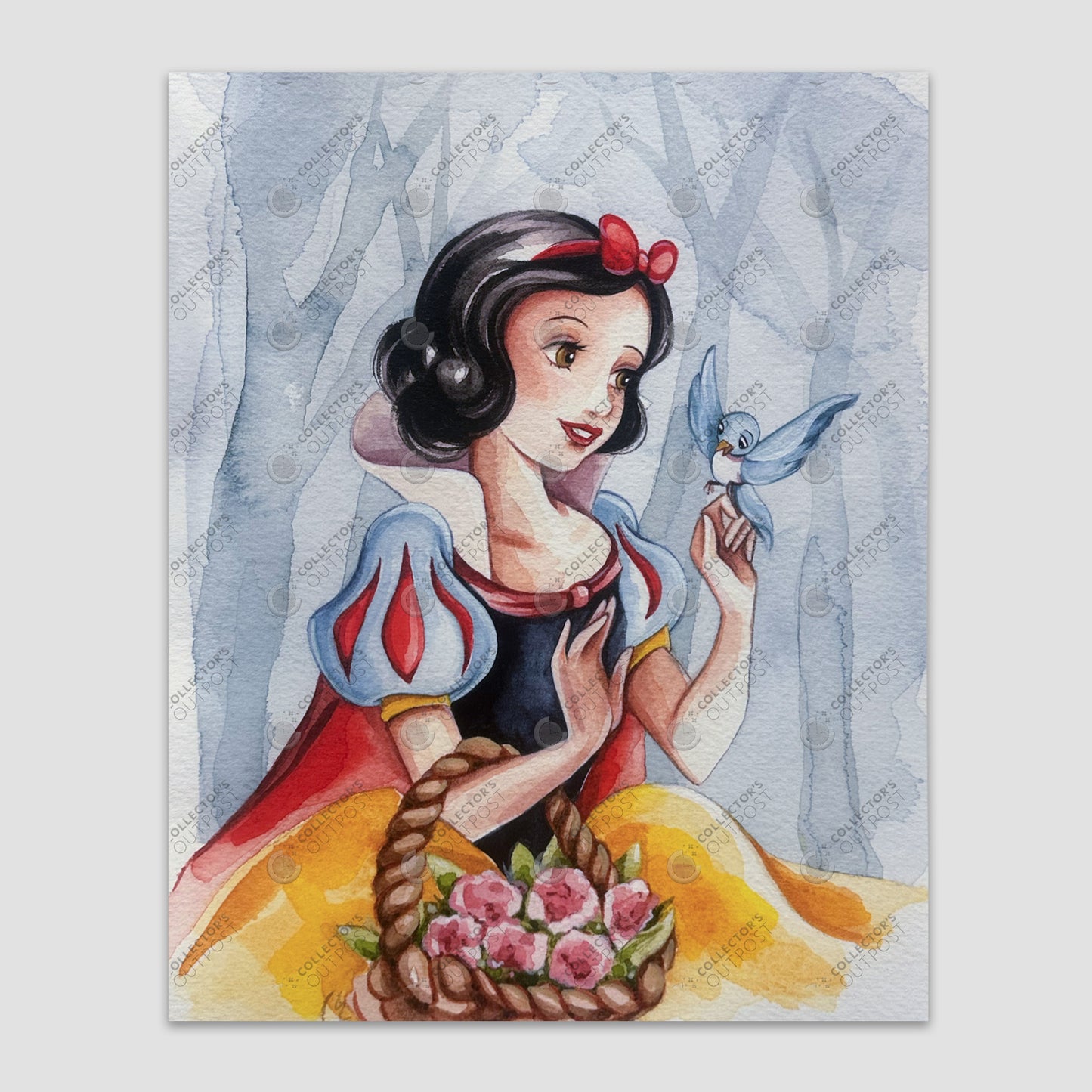 Snow White (Disney) Watercolor Art Print