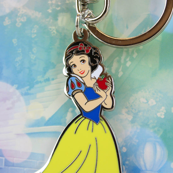 Snow White (Snow White and the Seven Dwarfs) Disney Colored Enamel Keychain