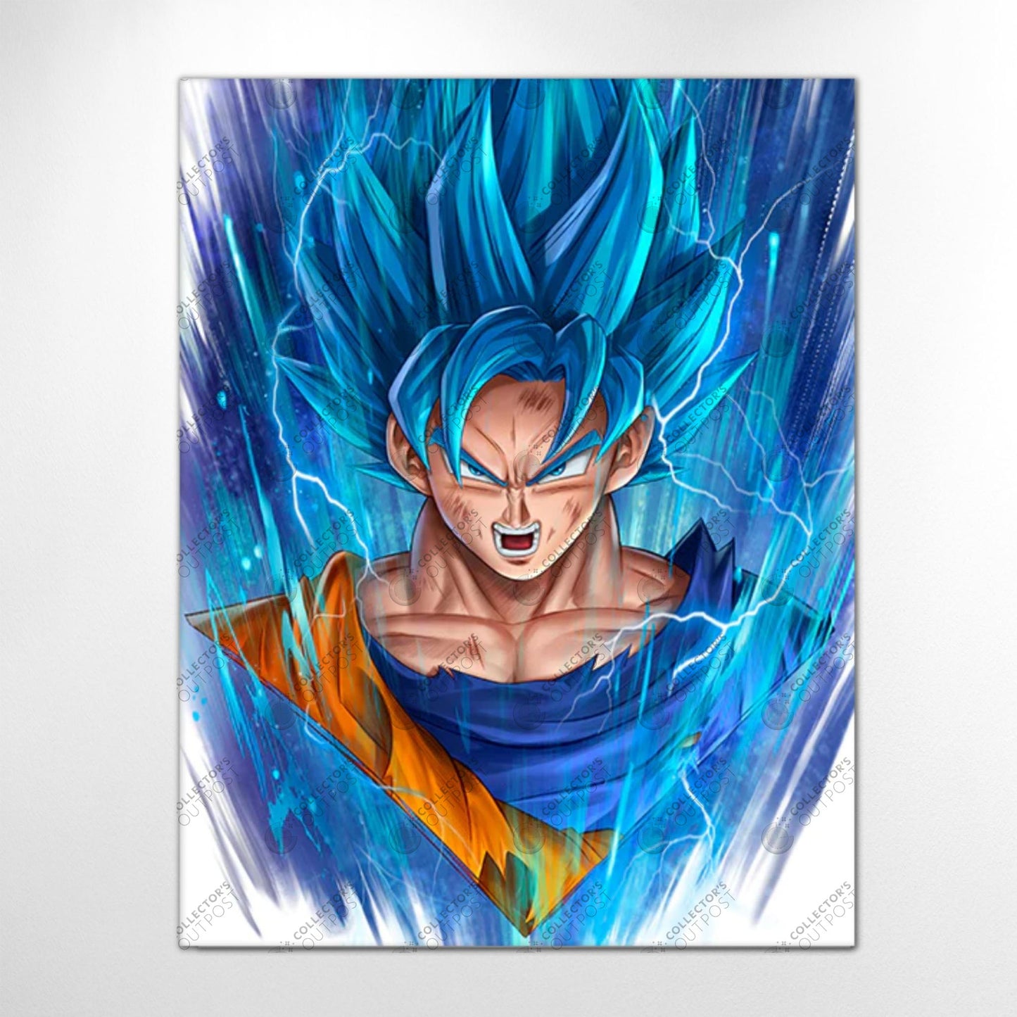 OC] Super Saiyan Goku with the limited manga colors : r/dbz