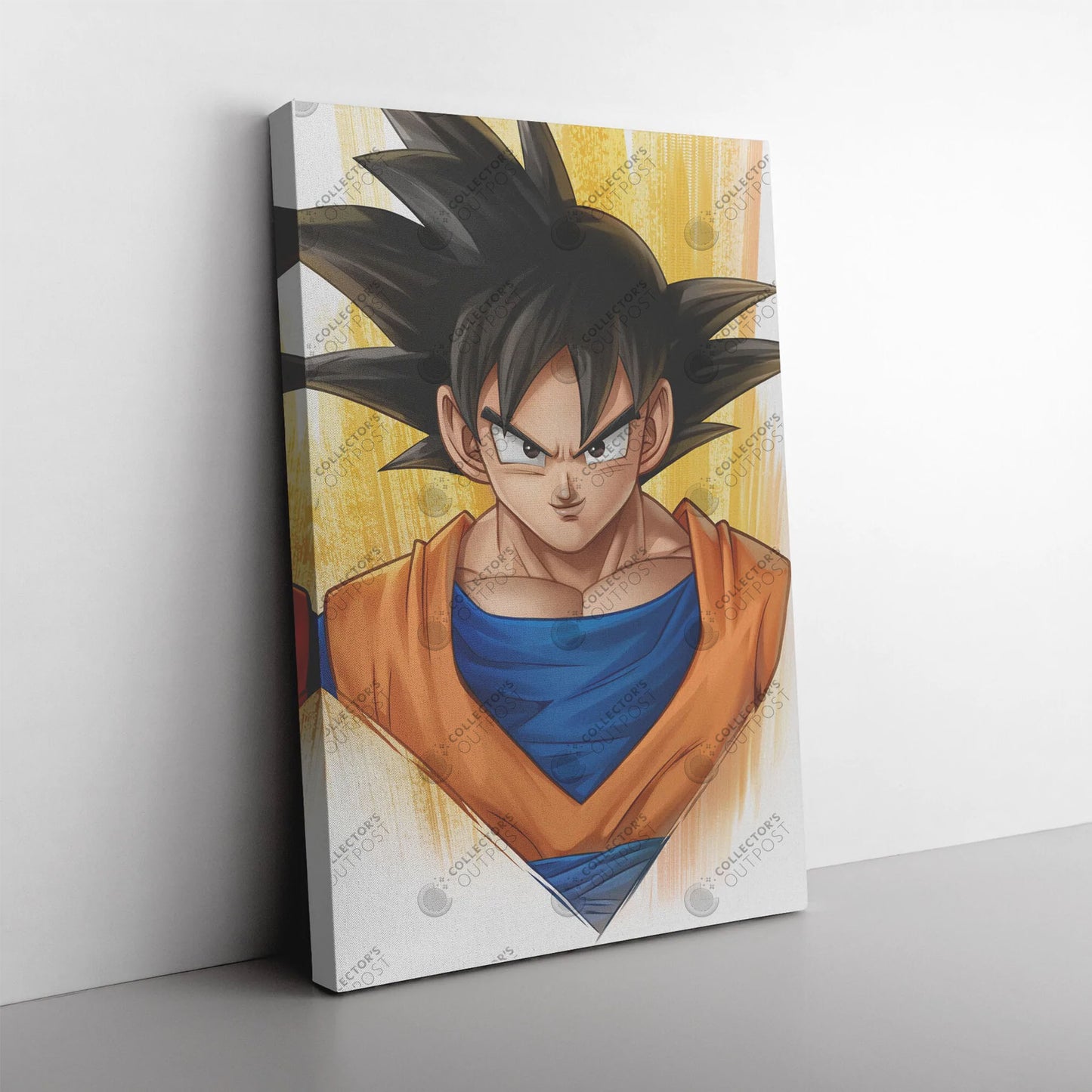 Load image into Gallery viewer, Son Goku &amp;quot;Warrior&amp;quot; Dragon Ball Z Legacy Portrait Art Print
