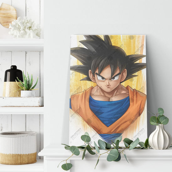 Son Goku "Warrior" Dragon Ball Z Legacy Portrait Art Print