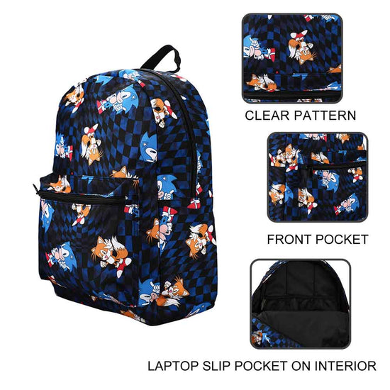 Sonic the Hedgehog & Tails Laptop Backpack