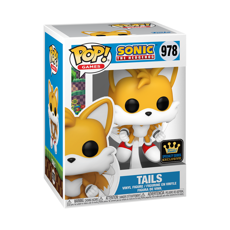 Sonic the Hedgehog Funko Pop! Tails (Flying) Specialty Series Exclusive