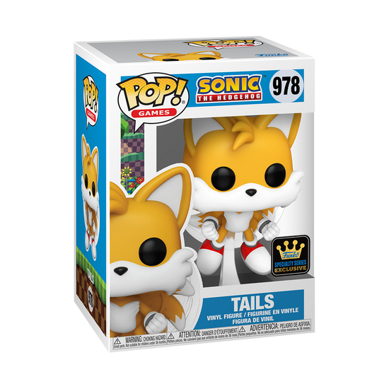 Sonic the Hedgehog Funko Pop! Tails (Flying) Specialty Series Exclusive