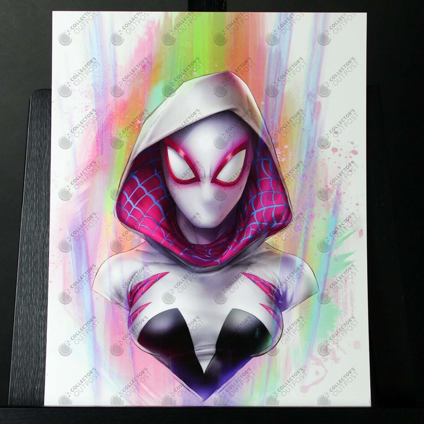 Load image into Gallery viewer, Spider-Gwen (Marvel) Spider-Man Legacy Portrait Art Print
