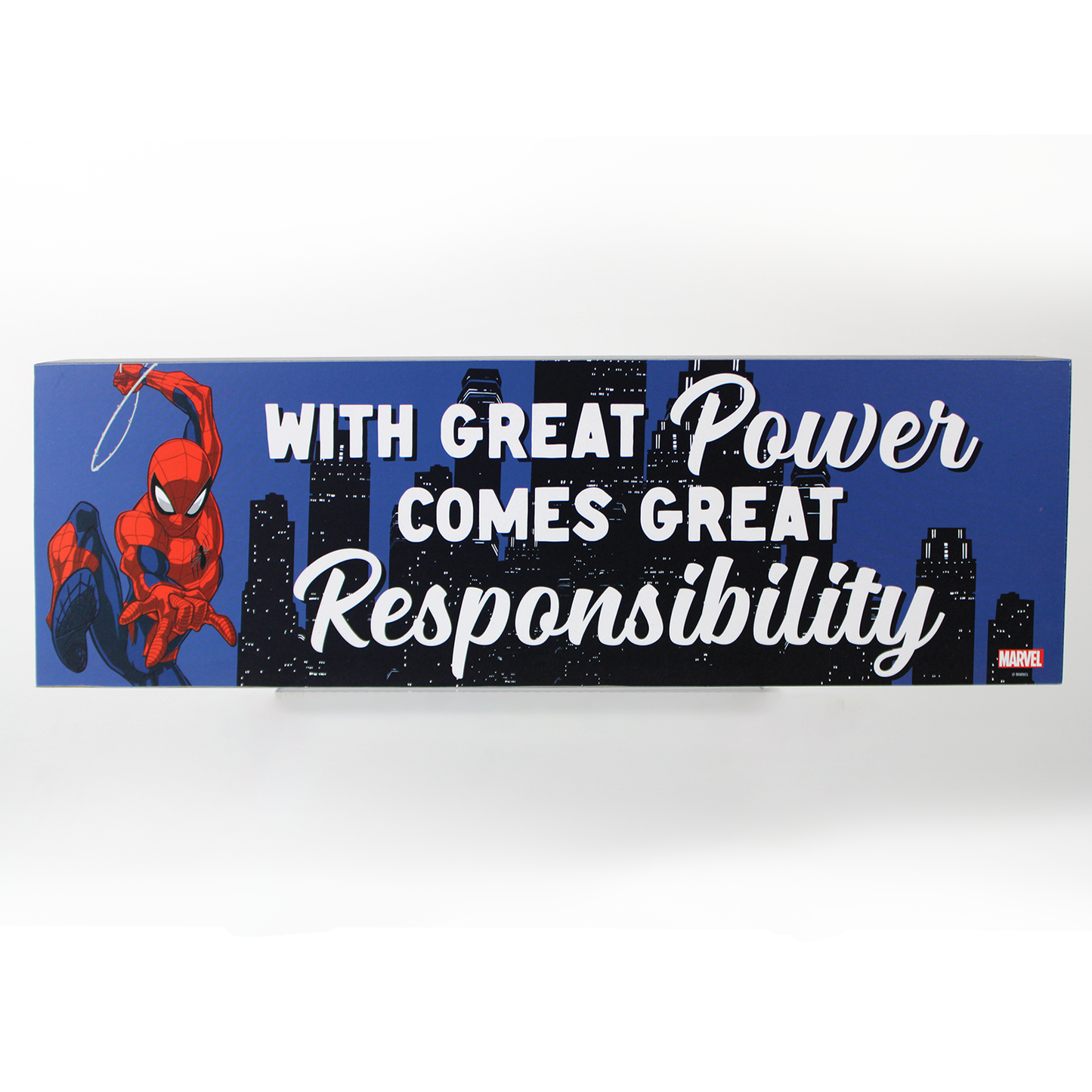 Spider-Man Marvel Comics Block Sign