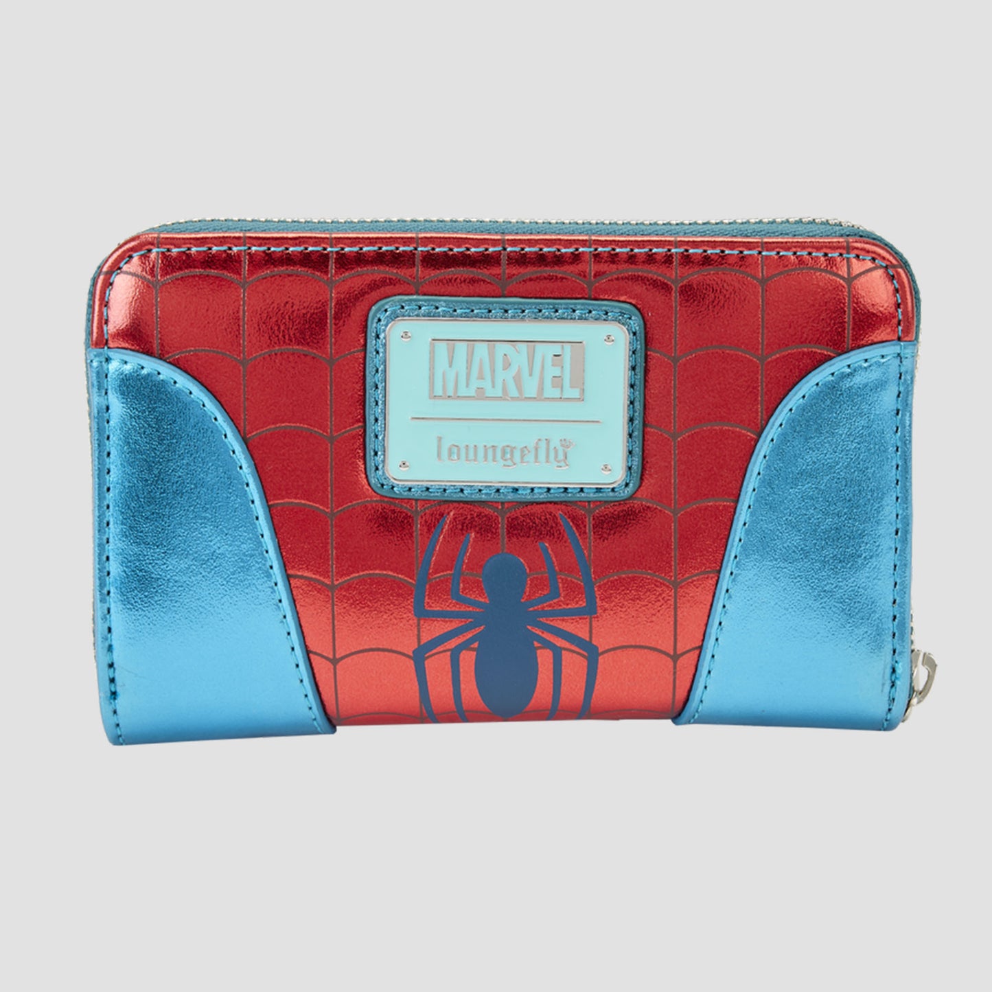 Spider-Man (Marvel) Metallic Cosplay Zip-Around Wallet by Loungefly ...