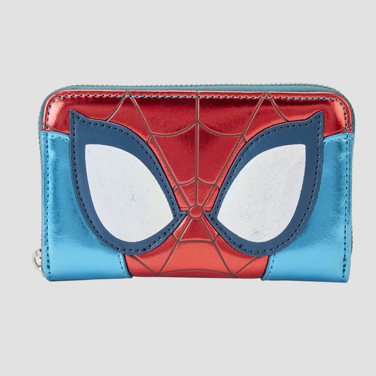 Spider-Man (Marvel) Metallic Cosplay Zip-Around Wallet by Loungefly