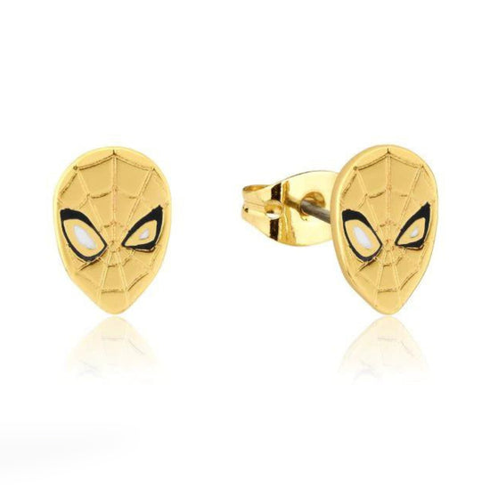 Spider-Man (Marvel) Precious Metal Stud Earrings