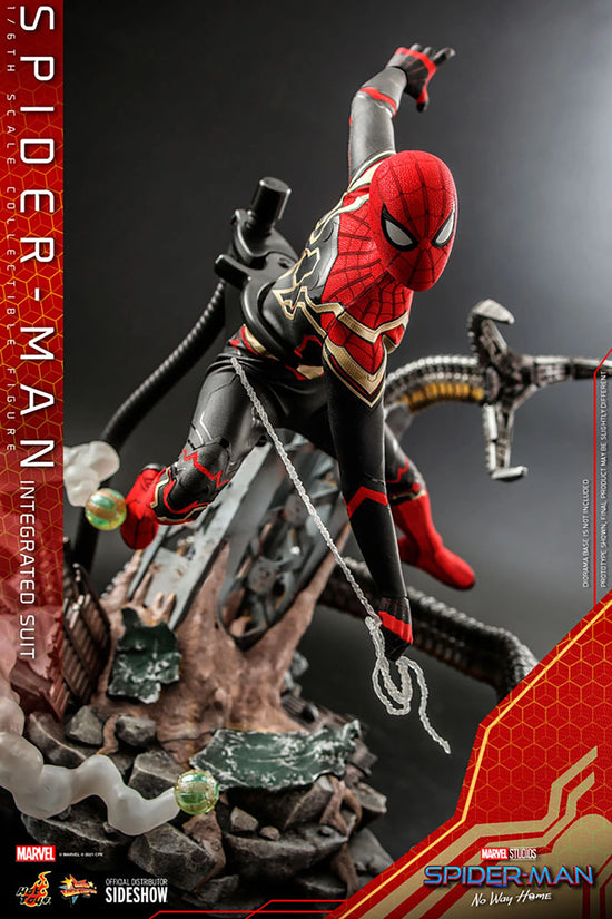 Spider-Man No Way Home Integrated Suit 1:6 Scale Marvel Figure by Hot Toys