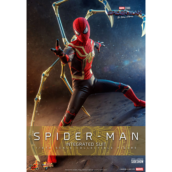 Spider-Man No Way Home Integrated Suit 1:6 Scale Marvel Figure by Hot Toys