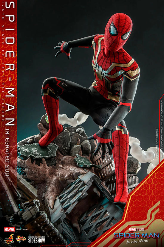 Spider-Man No Way Home Integrated Suit 1:6 Scale Marvel Figure by Hot Toys