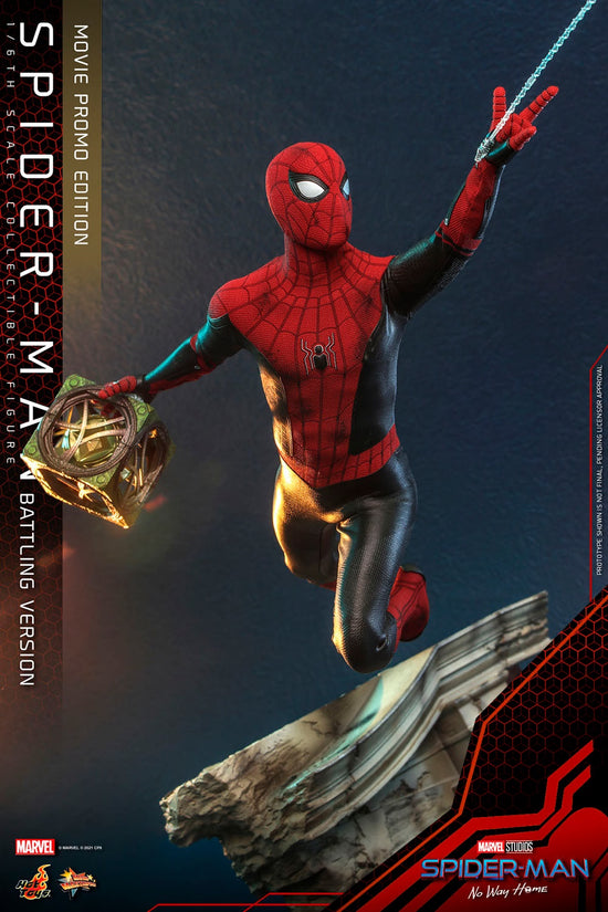 Spider-Man No Way Home Battle Version 1:6 Scale Movie Promo Edition Figure by Hot Toys