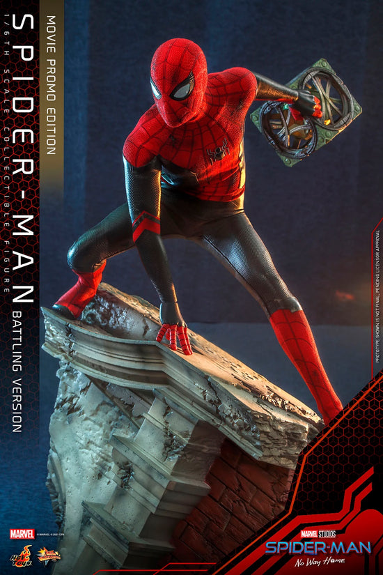 Spider-Man No Way Home Battle Version 1:6 Scale Movie Promo Edition Figure by Hot Toys