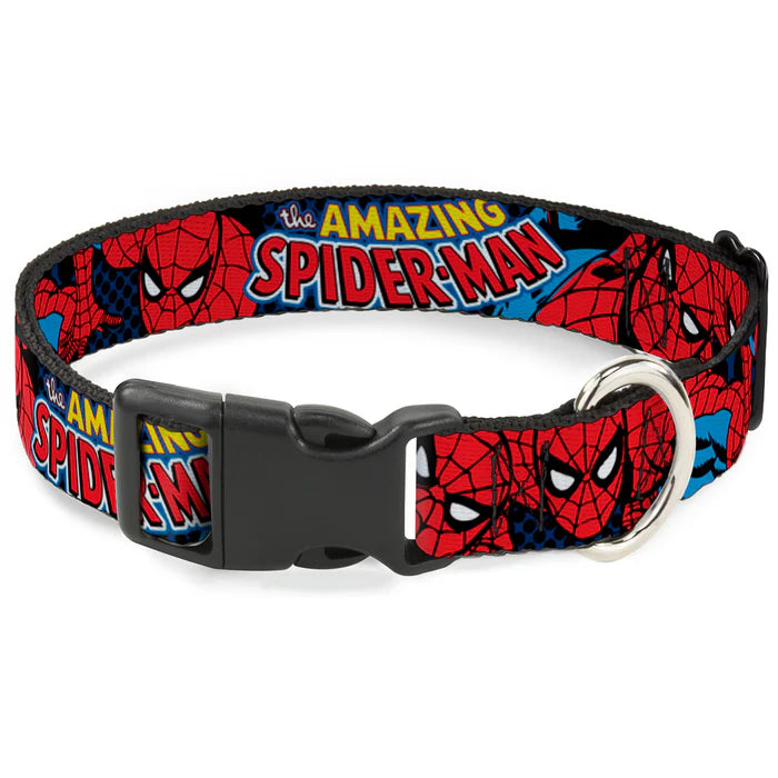 Spider-Man Nylon Buckle Dog Collar