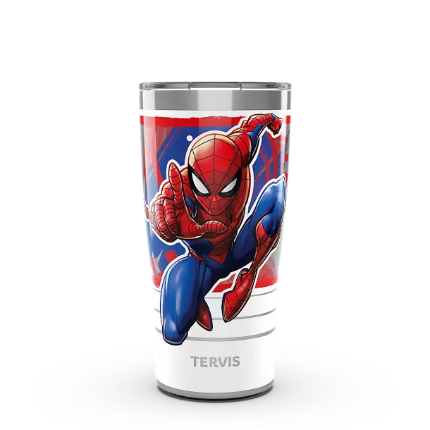 Spider-Man White Stainless Steel Travel Mug 20oz by Tervis