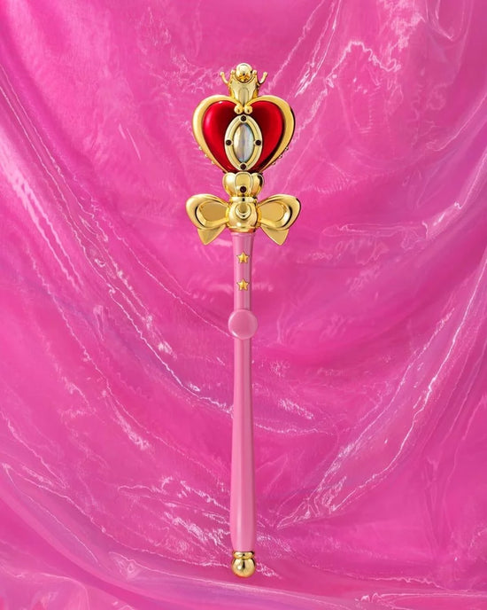 Load image into Gallery viewer, Spiral Heart Moon Rod (Sailor Moon) 1:1 Scale Brilliant Color Edition Bandai Proplica
