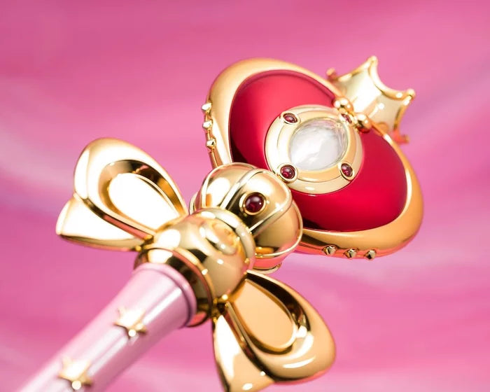 Load image into Gallery viewer, Spiral Heart Moon Rod (Sailor Moon) 1:1 Scale Brilliant Color Edition Bandai Proplica
