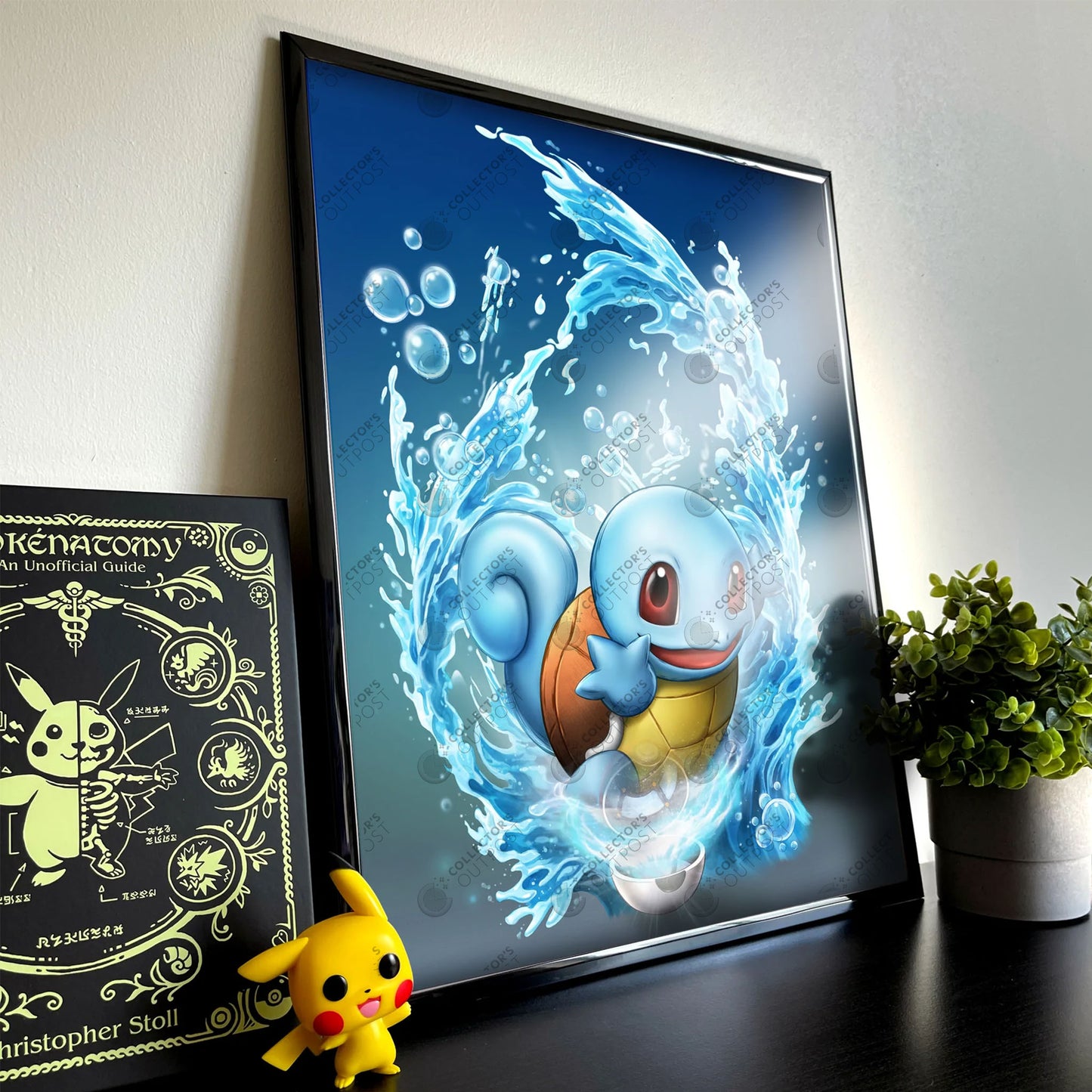 Squirtle #007 (Pokemon) Premium Art Print