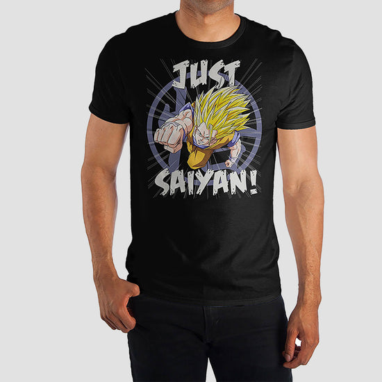 SS3 Son Goku (Dragon Ball Z) "Just Saiyan" Unisex Shirt