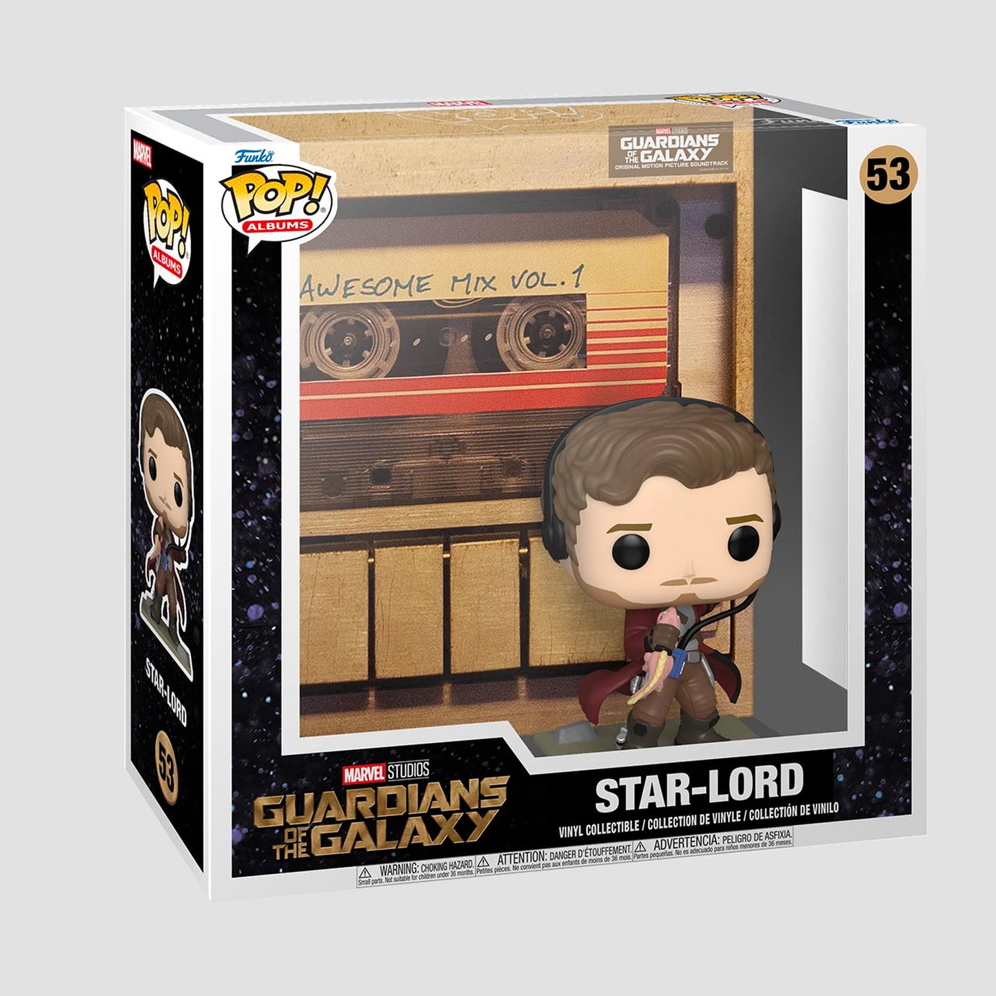 Star-Lord (Guardians of the Galaxy) Awesome Mix Vol. 1 Album Funko Pop!