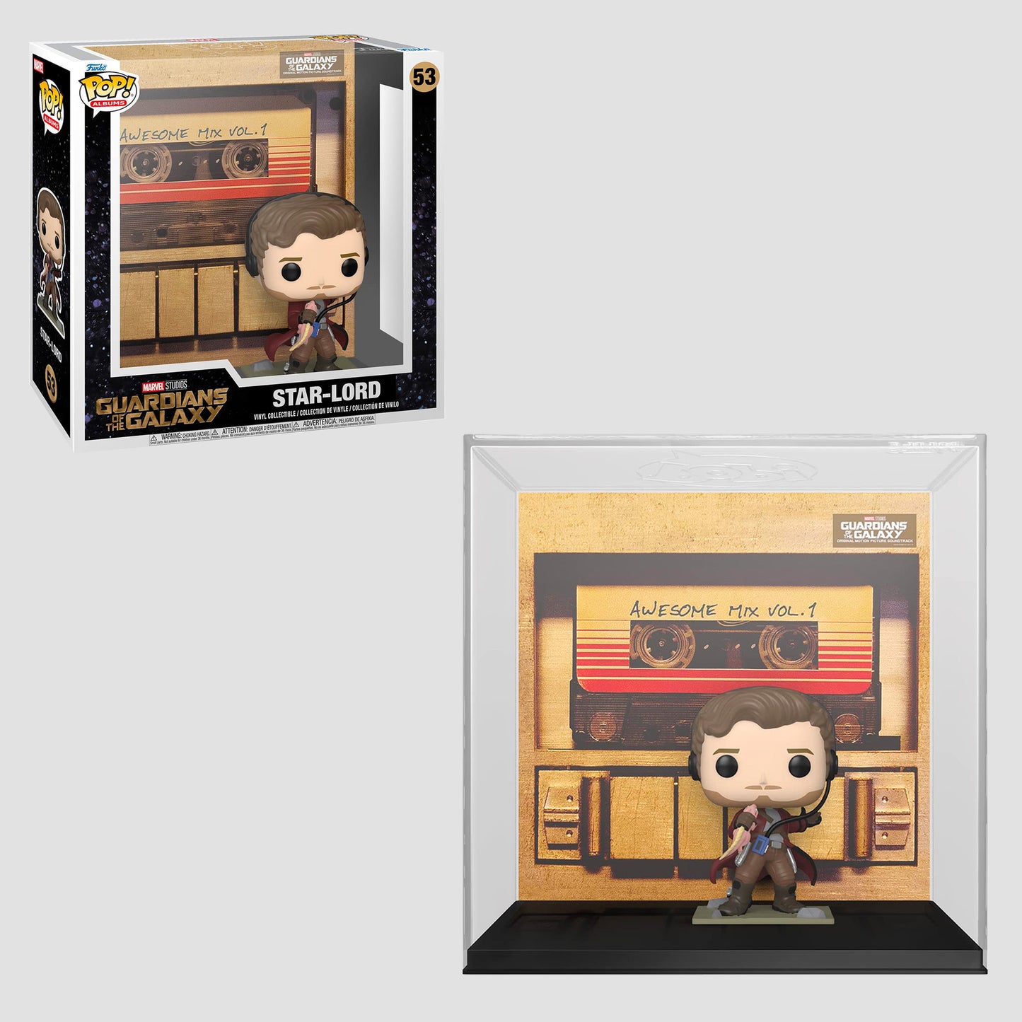 Star-Lord (Guardians of the Galaxy) Awesome Mix Vol. 1 Album Funko Pop!
