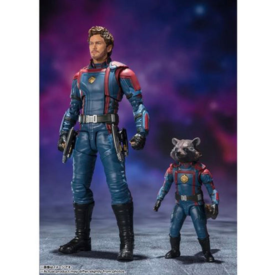 Star Lord & Rocket Raccoon (Guardians of the Galaxy: Volume 3) Marvel S.H.Figuarts Figure