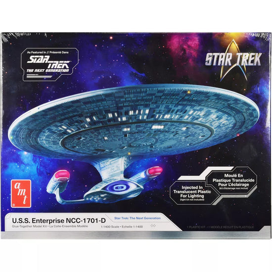 Star Trek: The Next Generation USS Enterprise Ncc-1701-D Amt 1/1400 Model Kit