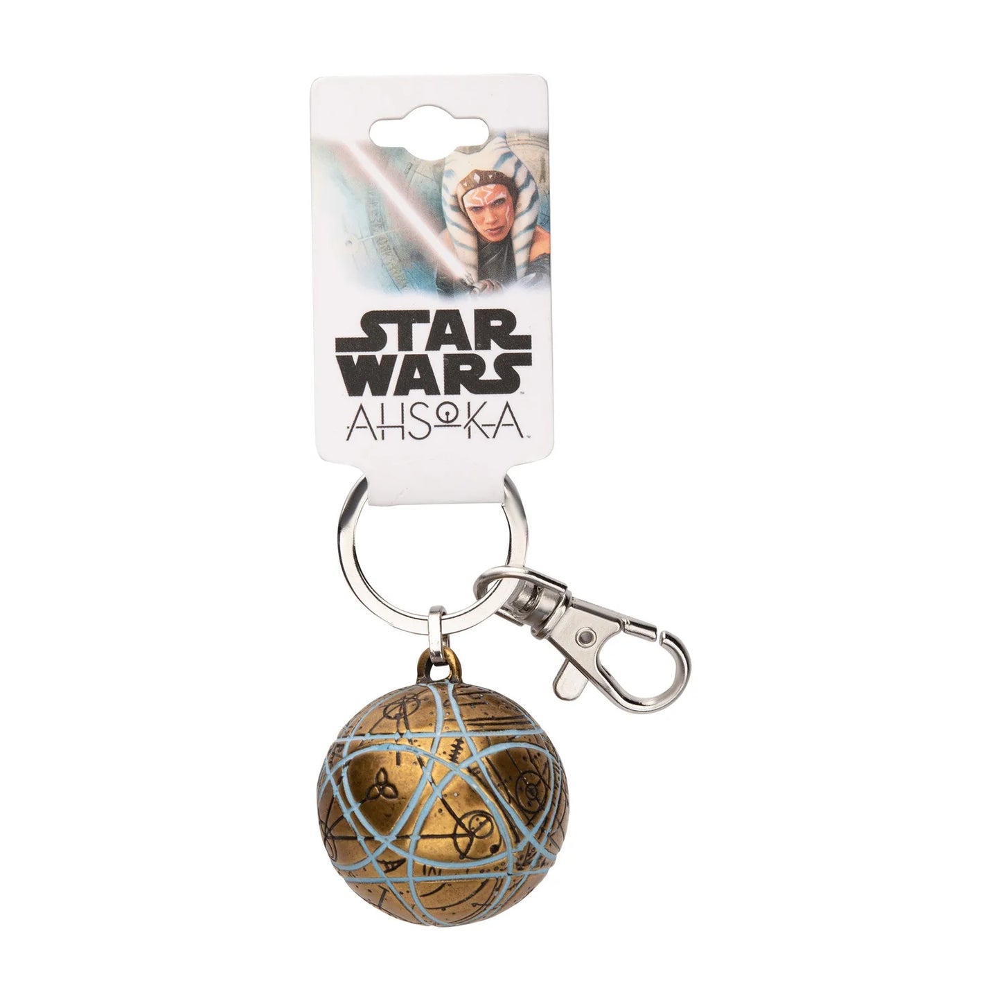 Star Wars Ahsoka 3D Map Glow Keychain