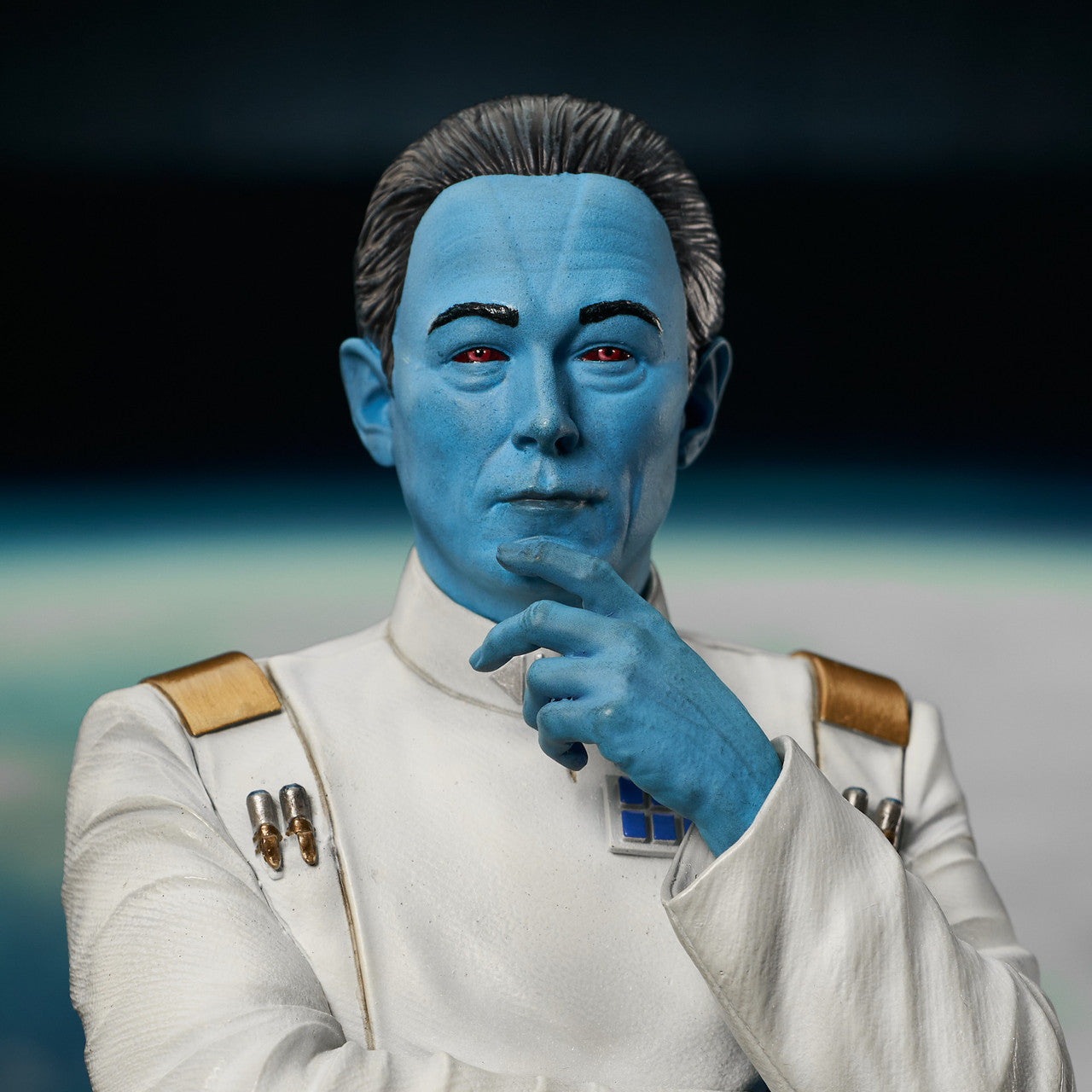 Star Wars: Ahsoka Grand Admiral Thrawn 1/6 Scale Mini Bust