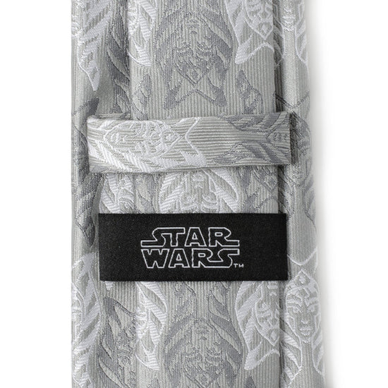 Star Wars Ahsoka Tano Grey Fine Silk Necktie