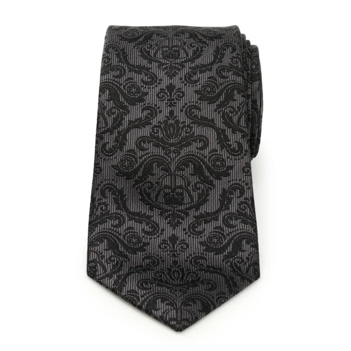 Star Wars Darth Vader Black Damask Silk Necktie