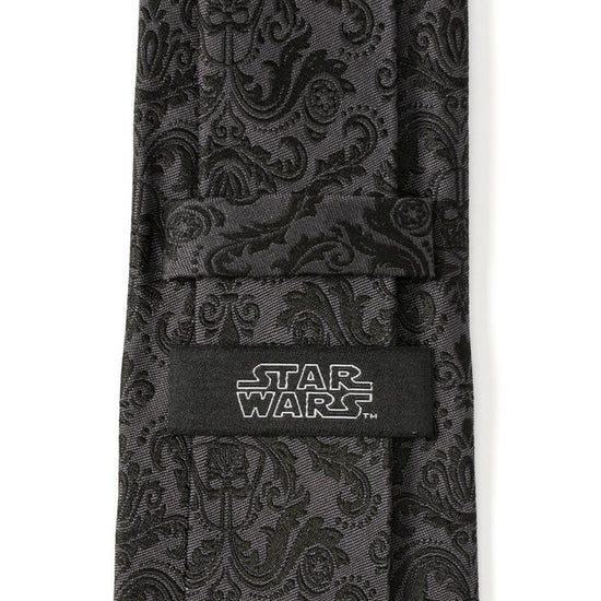 Star Wars Darth Vader Black Damask Silk Necktie