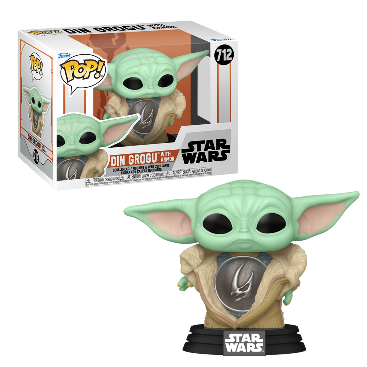 Star Wars Funko Pop! Din Grogu with Armor