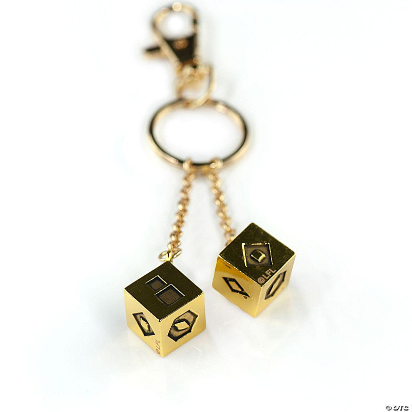 Star Wars Han Solo Lucky Sabacc Dice Keychain