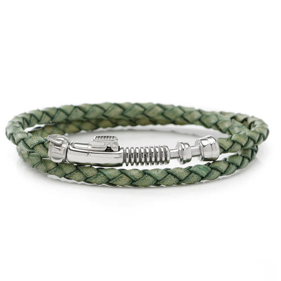 Star Wars Luke Skywalker Lightsaber Leather Wrap Bracelet