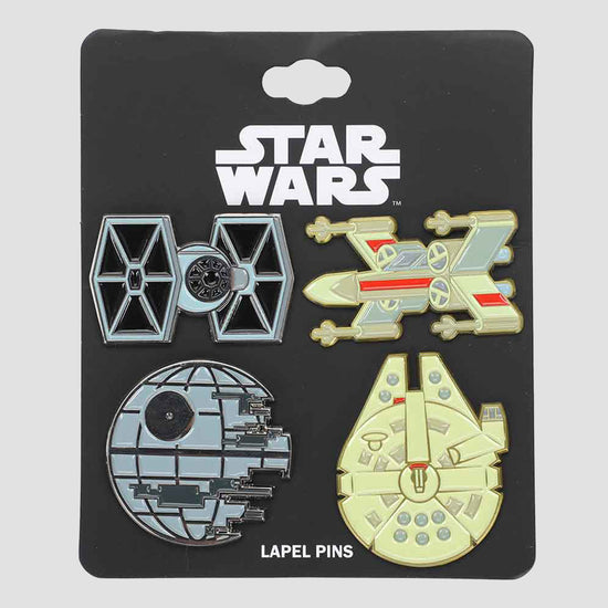 Star Wars Ships Enamel Pin Set