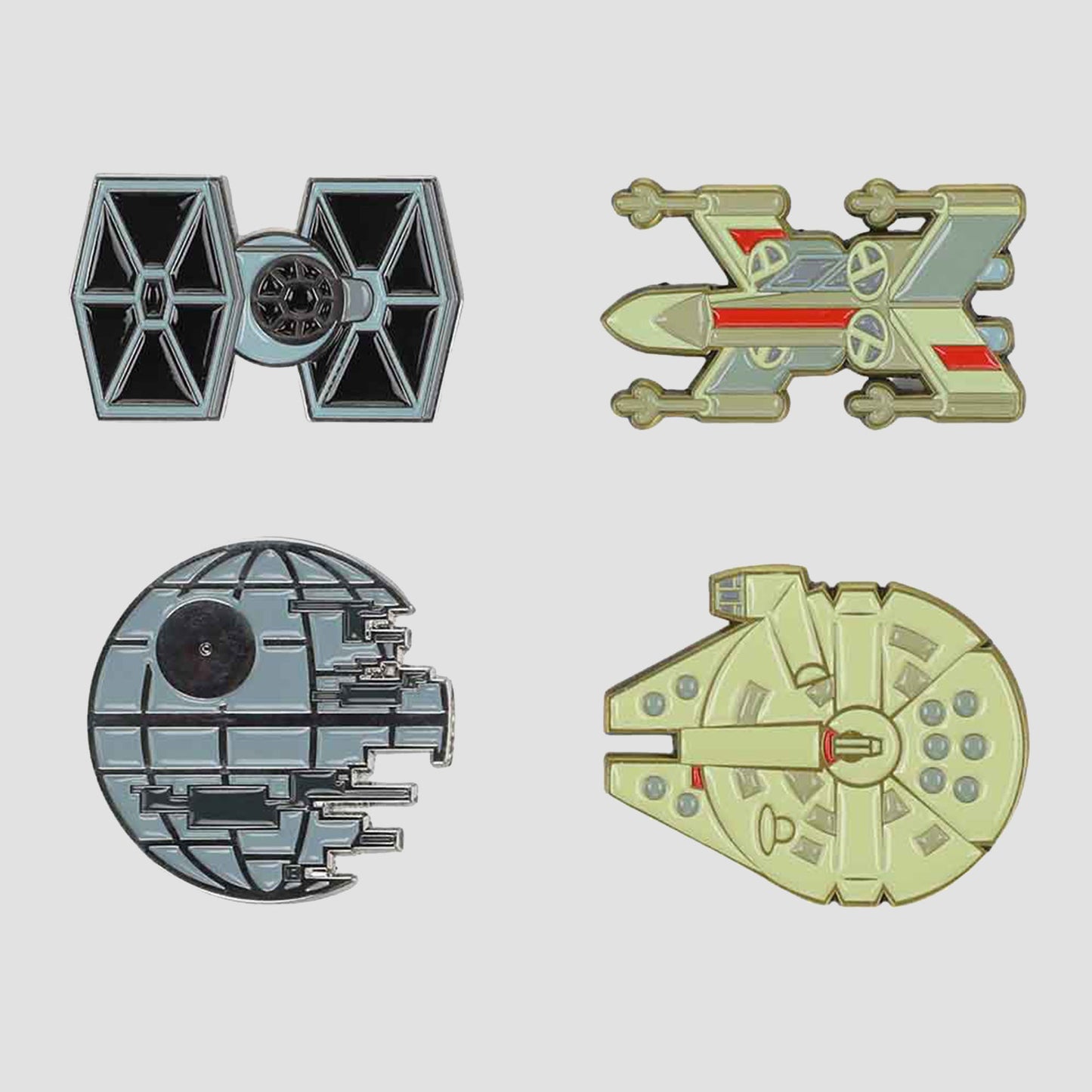 Star Wars Ships Enamel Pin Set