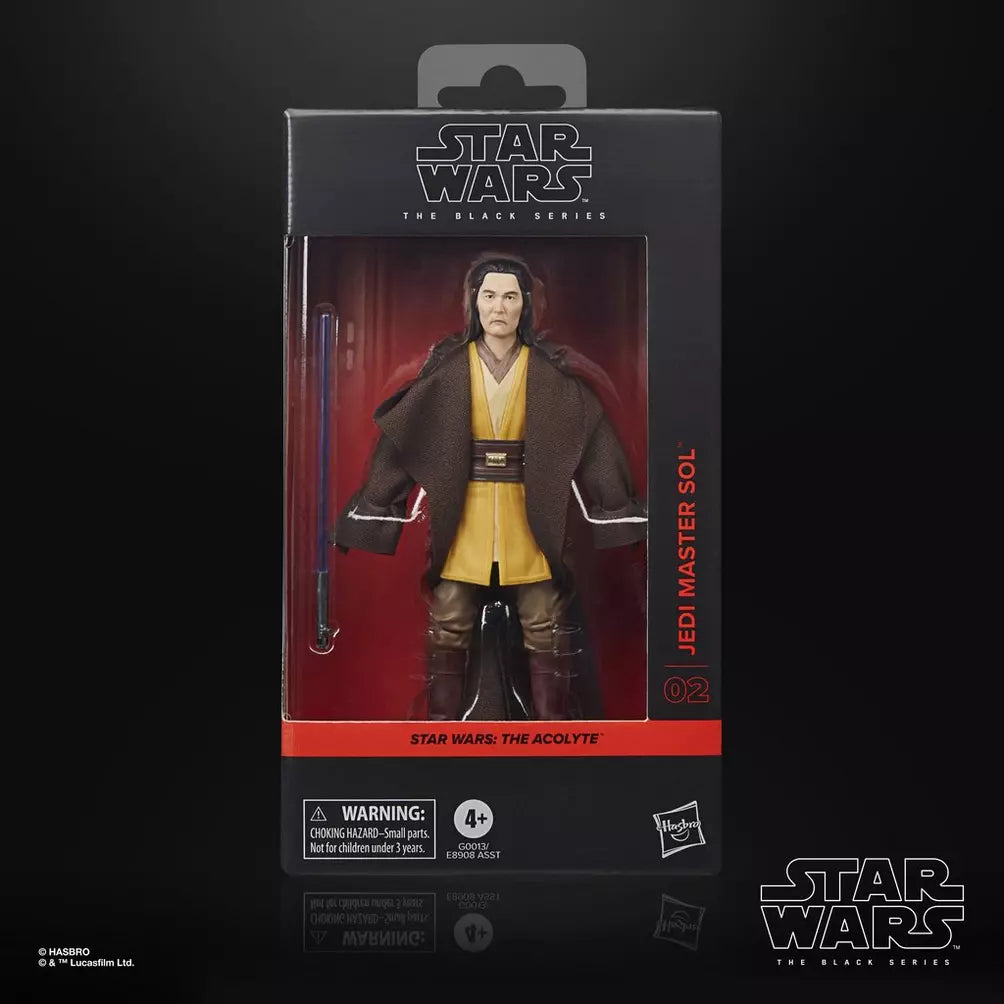 Star Wars: The Acolyte Jedi Master Sol Black Series Figure