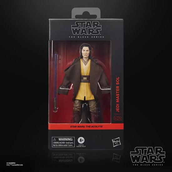 Star Wars: The Acolyte Jedi Master Sol Black Series Figure