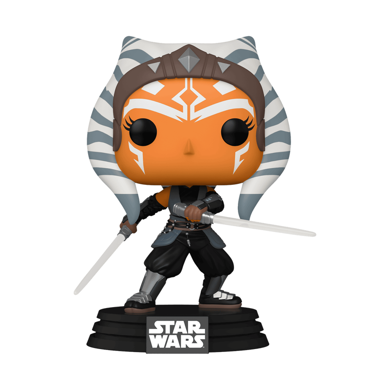 Star Wars: The Mandalorian Funko Pop! Ahsoka with White Lightsabers